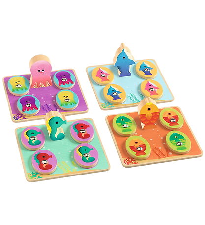 Djeco Wooden educational game - The sea - 4 Game