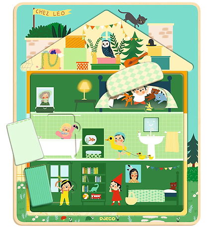 Djeco Puslespil - Huset