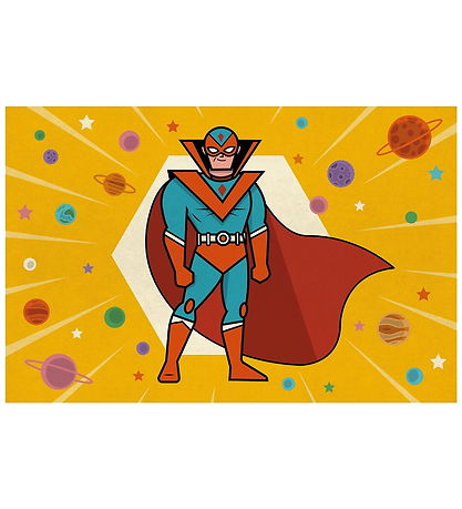 Djeco Invitationer - Superhelte