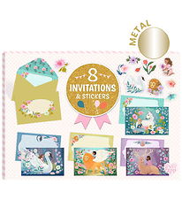 Djeco Invitationer - 8 Stk. - Eventyr Djeco Invitationer - 8 Stk. - Eventyr