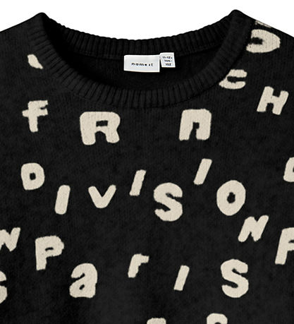 Name It Bluse - Strik - NkfOline - Black
