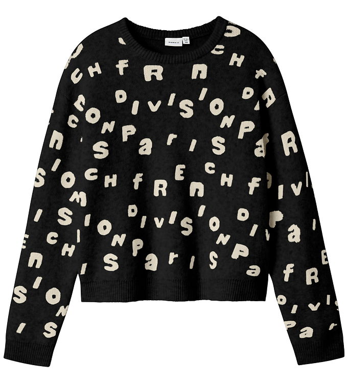 Name It Bluse - Strik - NkfOline - Black