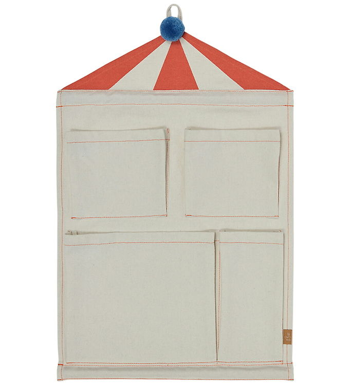 OYOY Vægopbevaring - Circus - Clay/Rød