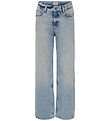 Kids Only Jeans - KogElla - Wide - Medium Blue Denim/Rhinestone
