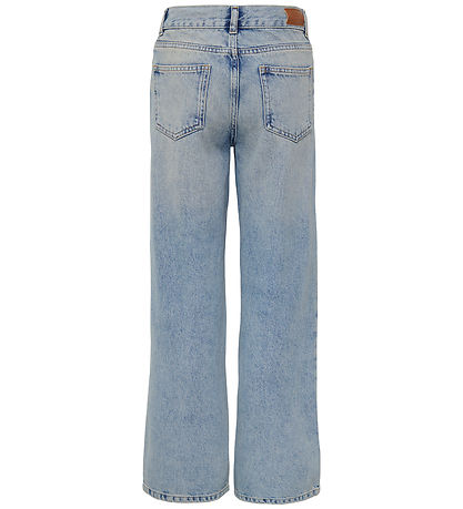 Kids Only Jeans - KogElla - Wide - Medium Blue Denim/Rhinestone