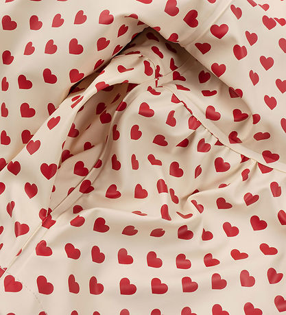 Konges Sløjd Regntøj m. Seler/Fleece - PU - Rainy Palme - Coeur 