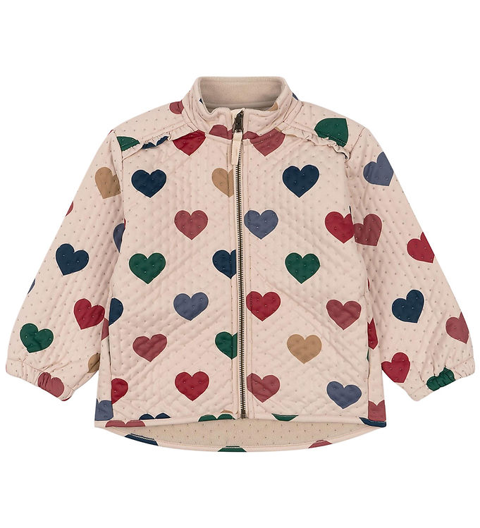 Konges Sløjd Termojakke m. Fleece Frill - Bon Coeur Coloré