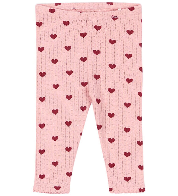 Konges Sløjd Bukser - Minnie - Amour Rouge m. Hulmønster