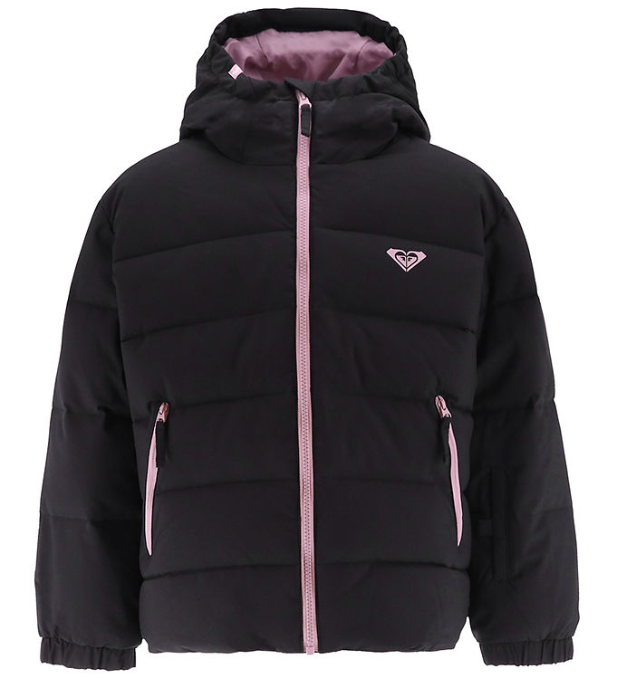Roxy Dynejakke - SnowyHill Puffy - True Black