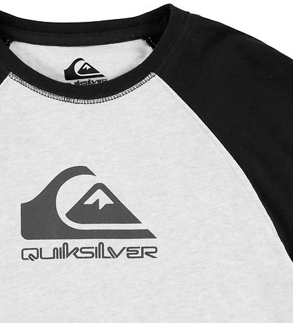 Quiksilver Bluse - EV Omni Logo Raglan - Athletic Heather