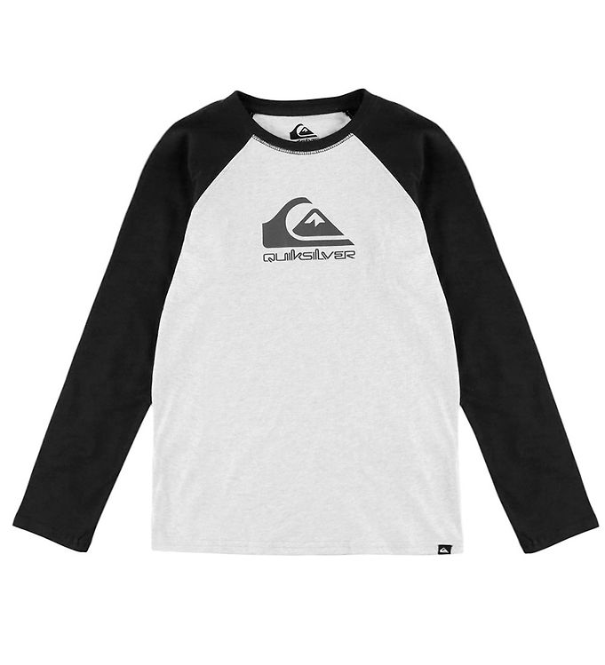 Quiksilver Bluse - EV Omni Logo Raglan - Athletic Heather