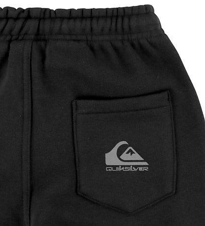 Quiksilver Sweatpants - Graphic Jogger - Sort
