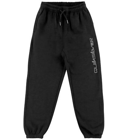 Quiksilver Sweatpants - Graphic Jogger - Sort