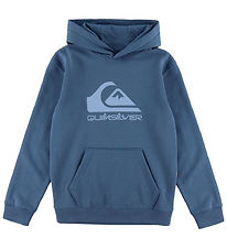 Quiksilver Hættetrøje - Comp Logo - China Blue