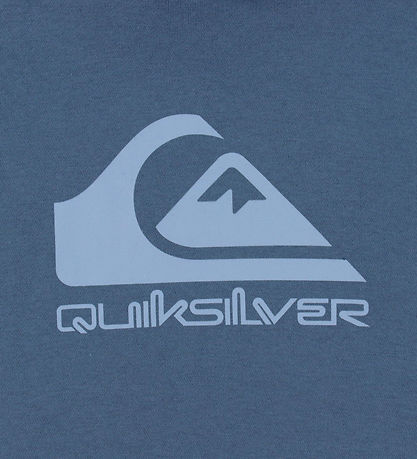Quiksilver Hættetrøje - Comp Logo - China Blue