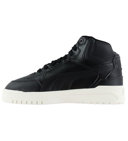 Puma Vinterkängor - Blanda Downtown Mid Päls Jr - Black/Shadow