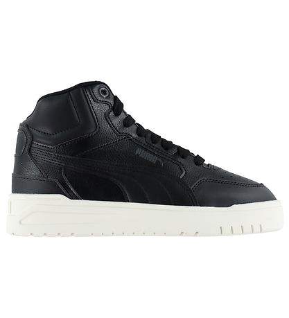 Puma Vinterkängor - Blanda Downtown Mid Päls Jr - Black/Shadow