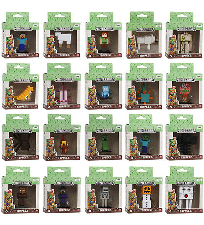 Minecraft Figur - 3D - Assorteret