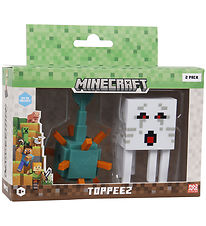Minecraft Legetøjsfigurer - 3D - 2-pak - Guardian/Ghast Minecraft Legetøjsfigurer - 3D - 2-pak - Guardian/Ghast
