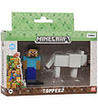 Minecraft Figurer - 3D - 2-pak - Steve/Dennis