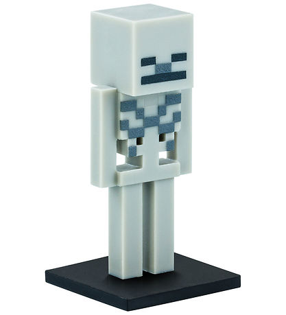 Minecraft Toy Figurine - 3D - 2-Pack - Zombie/Skeleton