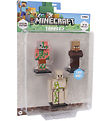 Minecraft Toy Figurine - 3D Special Edition - 3-Pack
