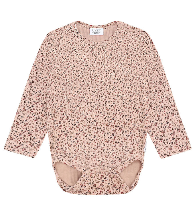 Hust and Claire Body l/æ - HCBri - Rugby Tan m. Blomster