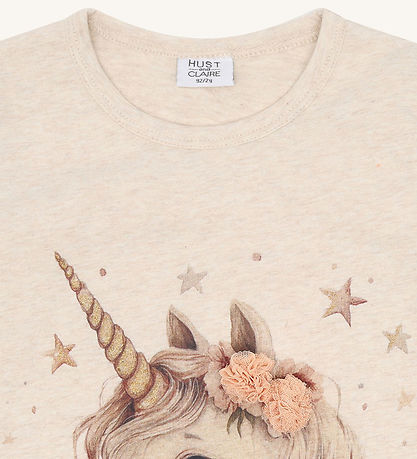 Hust and Claire Bluse - HCAlma - Wheat Melange