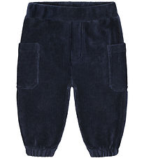 Hust and Claire Fløjlsbukser - Velour - HCGus - More Navy Hust and Claire Fløjlsbukser - Velour - HCGus - More Navy