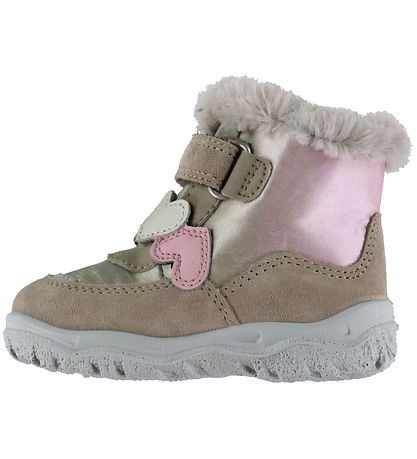 Superfit Vinterstøvler - Tex - Beige/Rosa