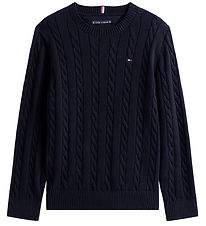 Tommy Hilfiger Bluse - Strik - Dark Night Navy
