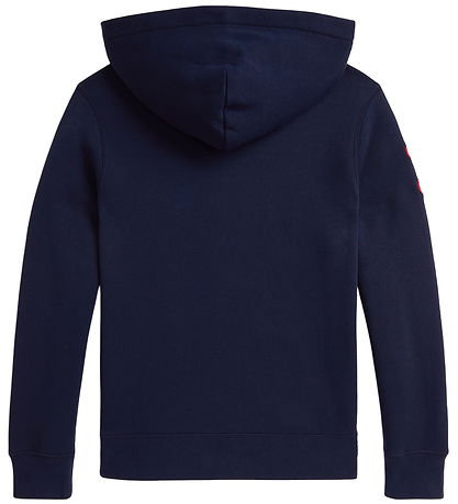 Polo Ralph Lauren Hættetrøje - Refined Navy m. Rød