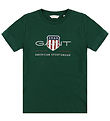 GANT T-shirt - Tartan Green