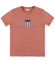 GANT T-shirt - Faded Brick
