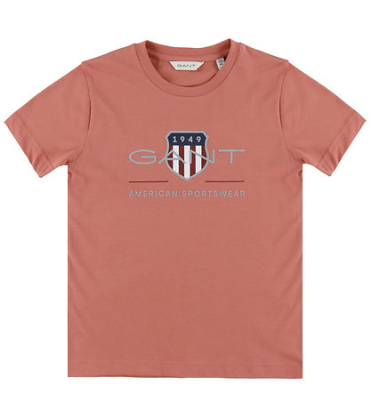 GANT T-shirt - Faded Brick