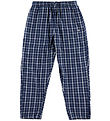 GANT Natbukser - Checked - Persian Blue