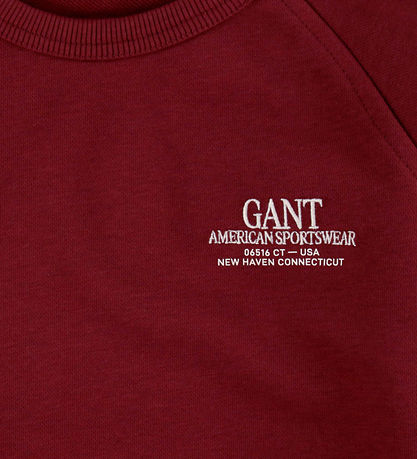 GANT Sweatshirt - Graphic - Plumped Red