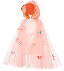Souza Udklædning - Fe-kappe - Lilyanne - Rosa/Sommerfugle