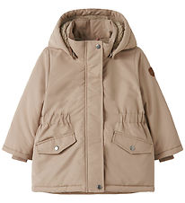 Name It Vinterjakke - Parka - NmfMarlow - Silver Mink