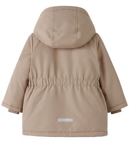 Name It Vinterjakke - Parka - NmfMarlow - Silver Mink