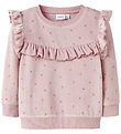 Name It Bluse - Velour - NmfNorah - Burnished Lilac