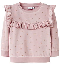 Name It Bluse - Velour - NmfNorah - Burnished Lilac Name It Bluse - Velour - NmfNorah - Burnished Lilac