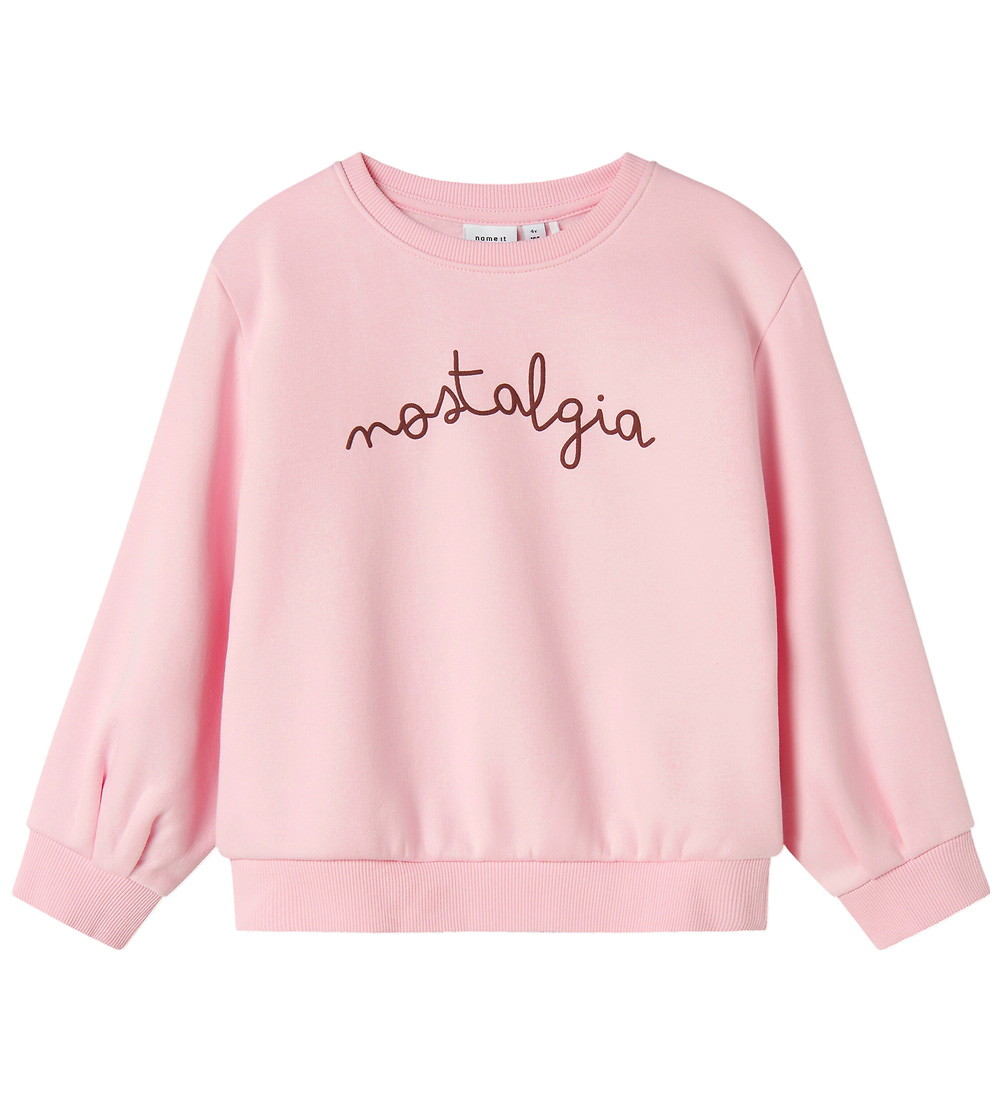 Name It Sweatshirt - NmfOvi - Blumenstrauß - Name It - 4 Jahre (104) - Sweatshirts