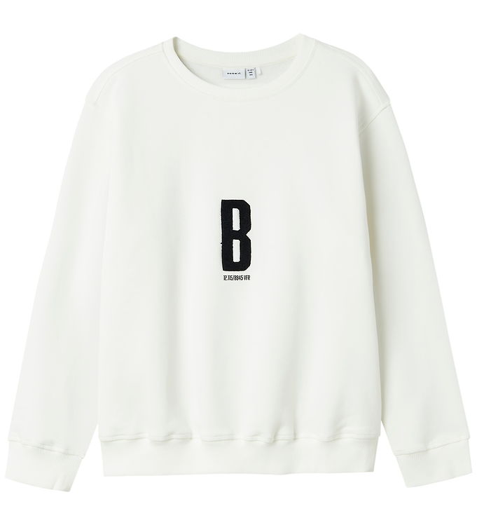 Name It Sweatshirt - NkmOnslo - Cloud Dancer