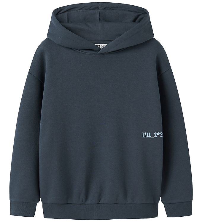 Name It Hættetrøje - NkmBronx - Ombre Blue