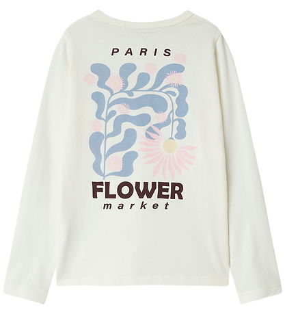 Name It Bluse - NmfOslina - Cloud Dancer