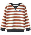 Name It Sweatshirt - NmmOvillo - Carob Brown Name It Sweatshirt - NmmOvillo - Carob Brown