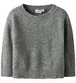 Name It Bluse - Strik - NmfOriane - Grey Melange