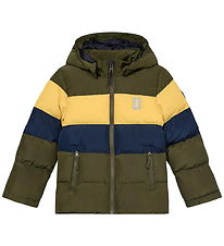 LEGO® Wear Dynejakke - LWJipe 705 - Yellow/Navy/Army