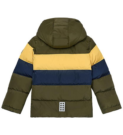 LEGO® Wear Dynejakke - LWJipe 705 - Yellow/Navy/Army